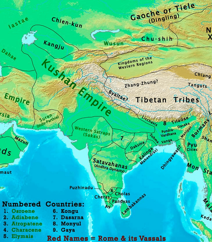 Old India Map 1200 You'll Be Amazed To See India's Borders Change In These 9 Maps