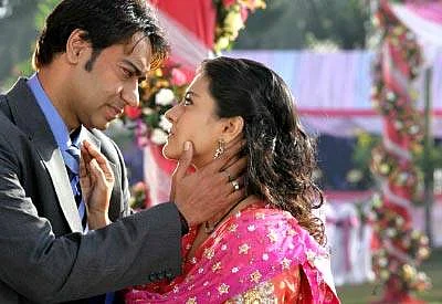Ajay Devgn with Kajol