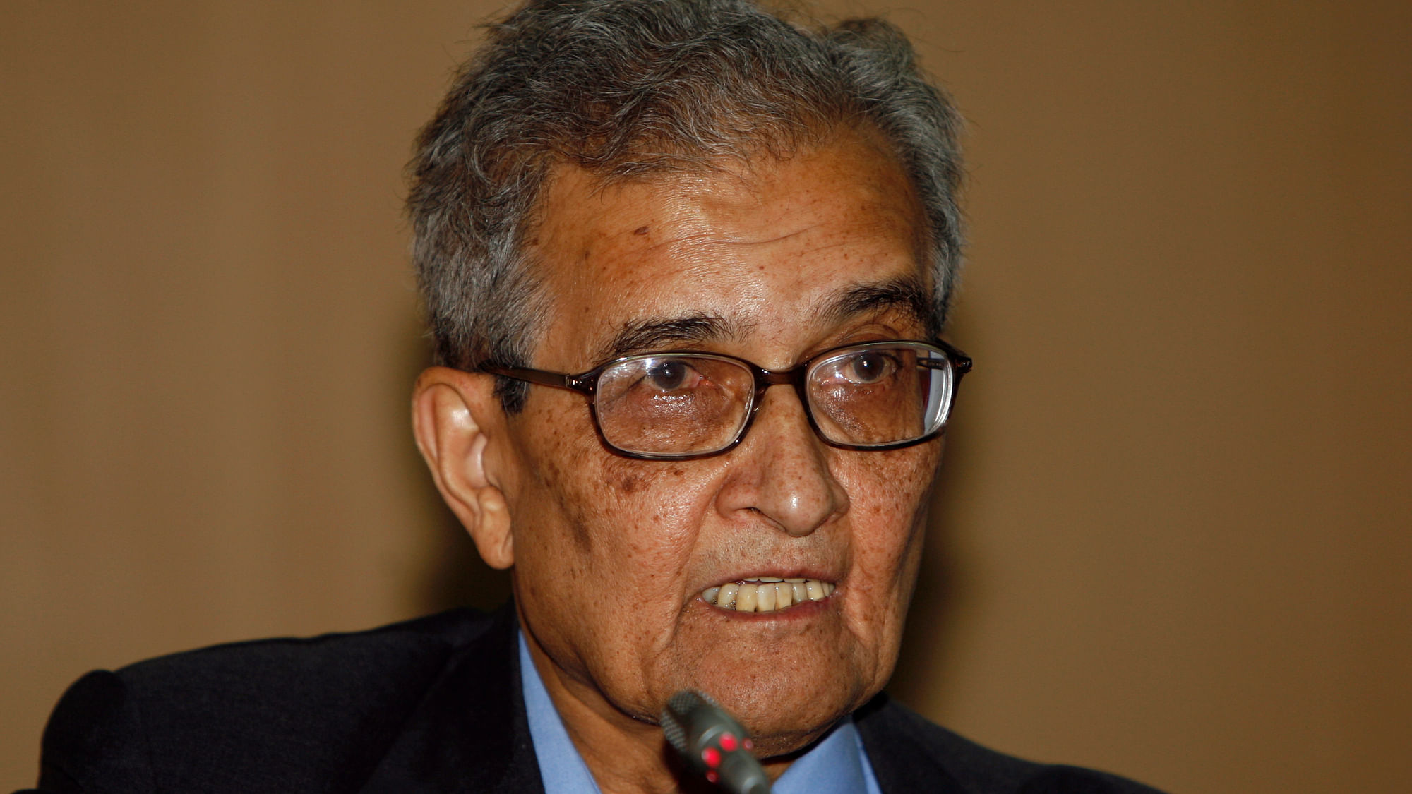 A file photo of Nobel laureate Amartya Sen.&nbsp;