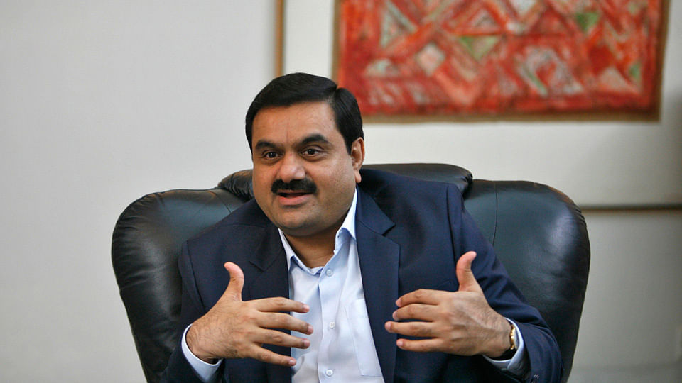 Mining magnate Gautam Adani speaks during an interview in  Ahmedabad. (Photo: Reuters)