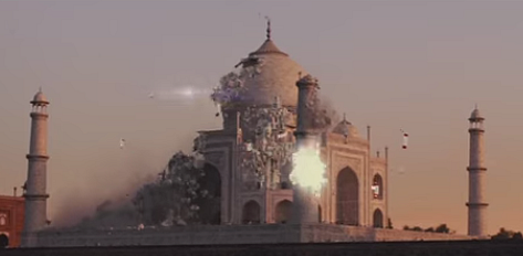 Movie Still from <i>Pixels</i>