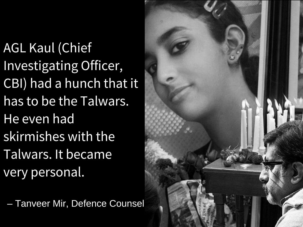 Tanveer Mir, the Defence Counsel spoke to The Quint on why he believes there was a witch hunt against the Talwars.