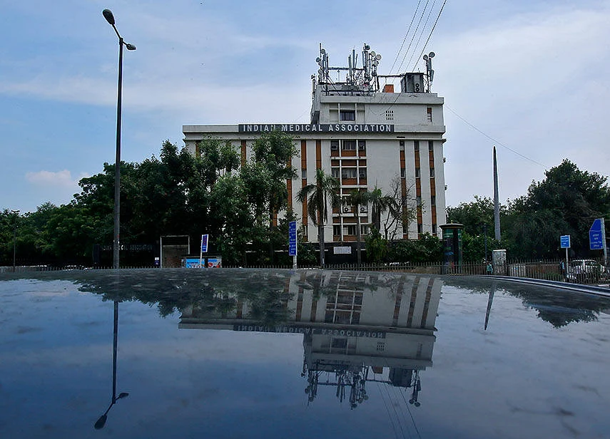 The New Delhi headquarters of the Indian Medical Association. The organization has repeatedly asserted that Desai is in the clear (Photo: Reuters)