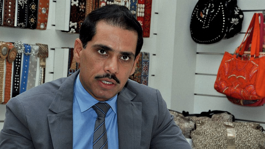File photo of Robert Vadra, son-in-law of Congress party president Sonia Gandhi.(Photo: PTI)