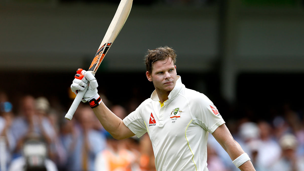 Steve Smith is the first batsman to hit five hundreds in consecutive Tests against India. 