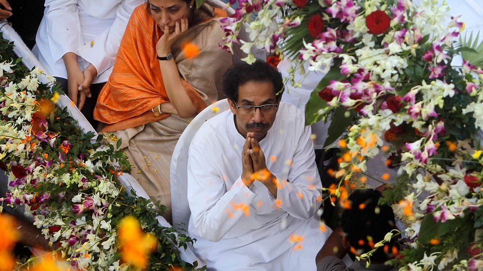 Shiv Sena chief Uddhav Thackeray&nbsp;