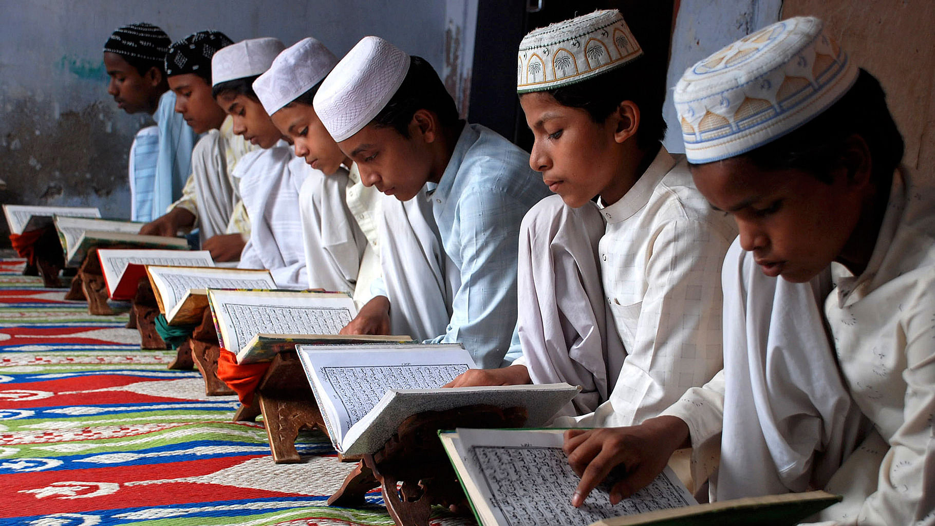 In Maharashtra, there are 1,889 madrassas of which 550 teach modern subjects.