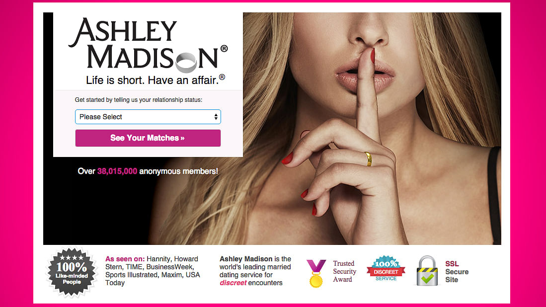 The home page of Ashley Madison (Photo: <a href="https://www.ashleymadison.com/">Ashley Madison</a>)