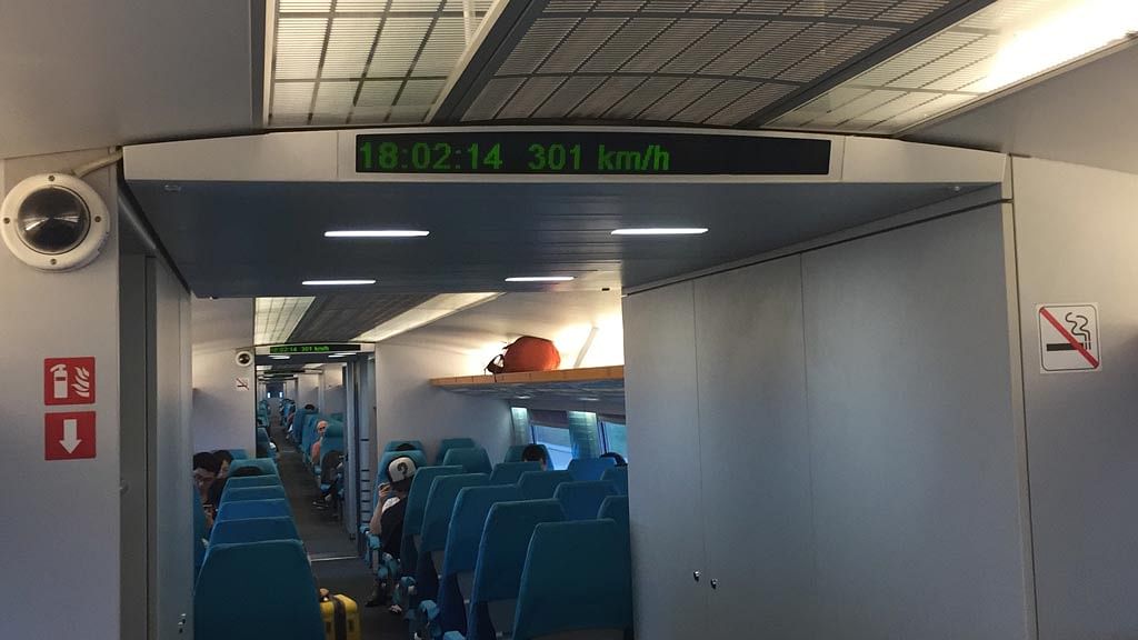 Shanghai Maglev can achieve speeds upto 431 km/h. 