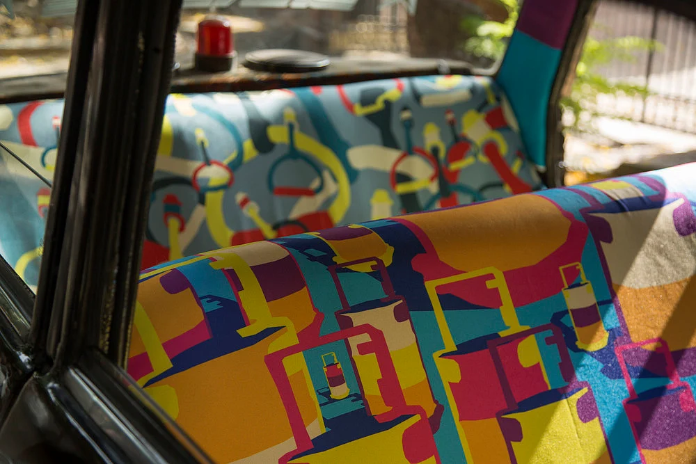 Sanket Avlani’s design titled ‘Number Game’. (Photo:<a href="http://www.taxifabric.org/sanketavlani"> taxifabric.org</a>)