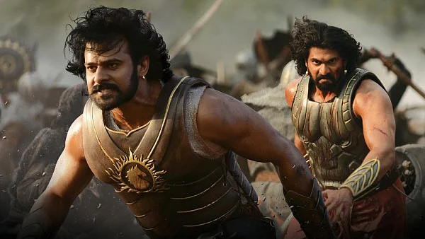 Prabhas and Rana Daggubati in <i>Baahubali. </i>(Photo: YouTube)
