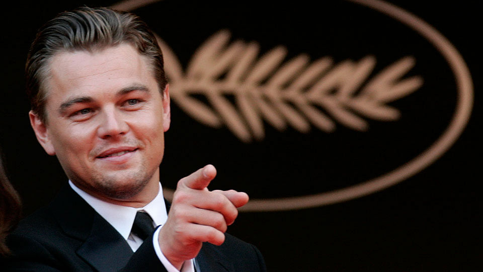 US actor Leonardo DiCaprio arrives for a gala screening of “The 11th Hour” at the 60th Cannes Film Festival.