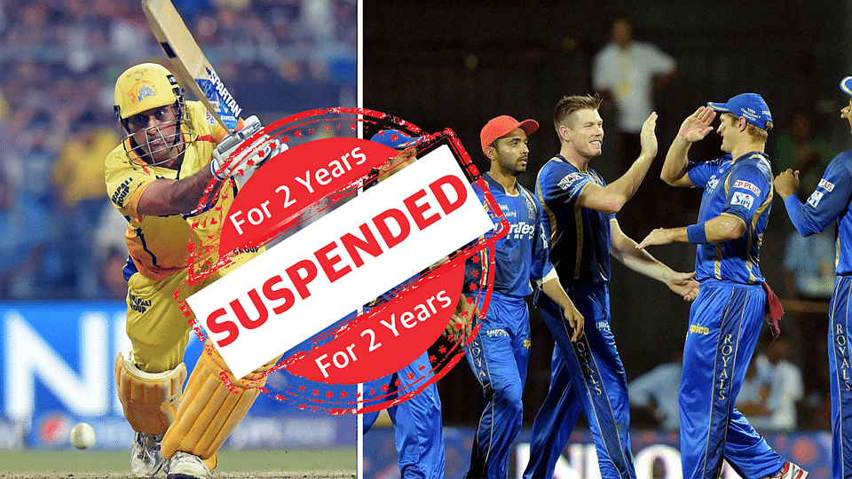 Former IPL Champions Chennai Super Kings and Rajasthan Royals have been banned for two years. (Photo: PTI)