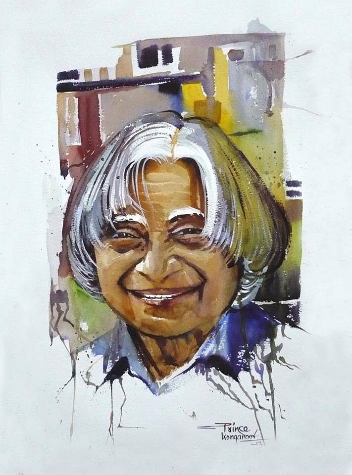 Here are some of the finest works done by India’s populace for their beloved former President APJ Abdul Kalam.
