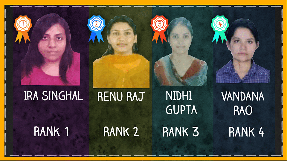 The toppers of the 2014 UPSC examinations. (Photo: The Quint)