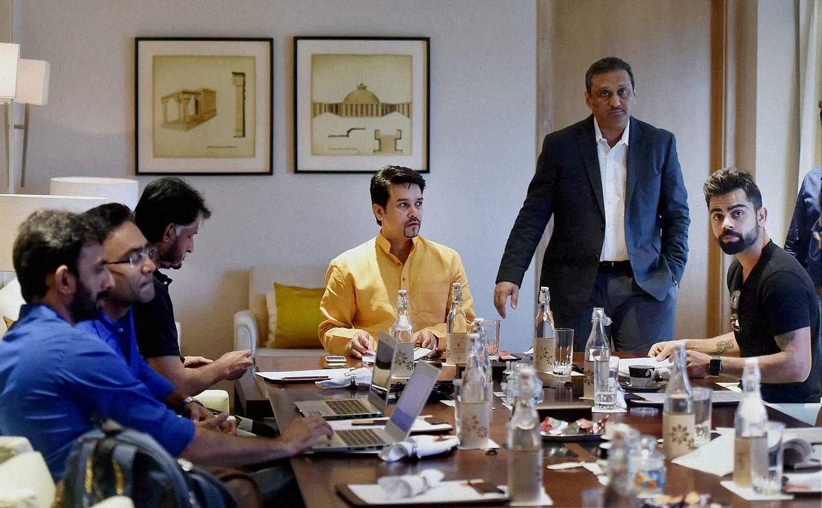 Indian Test skipper Virat Kohli attended the selection committee meeting in New Delhi on Thursday. (Photo: PTI)