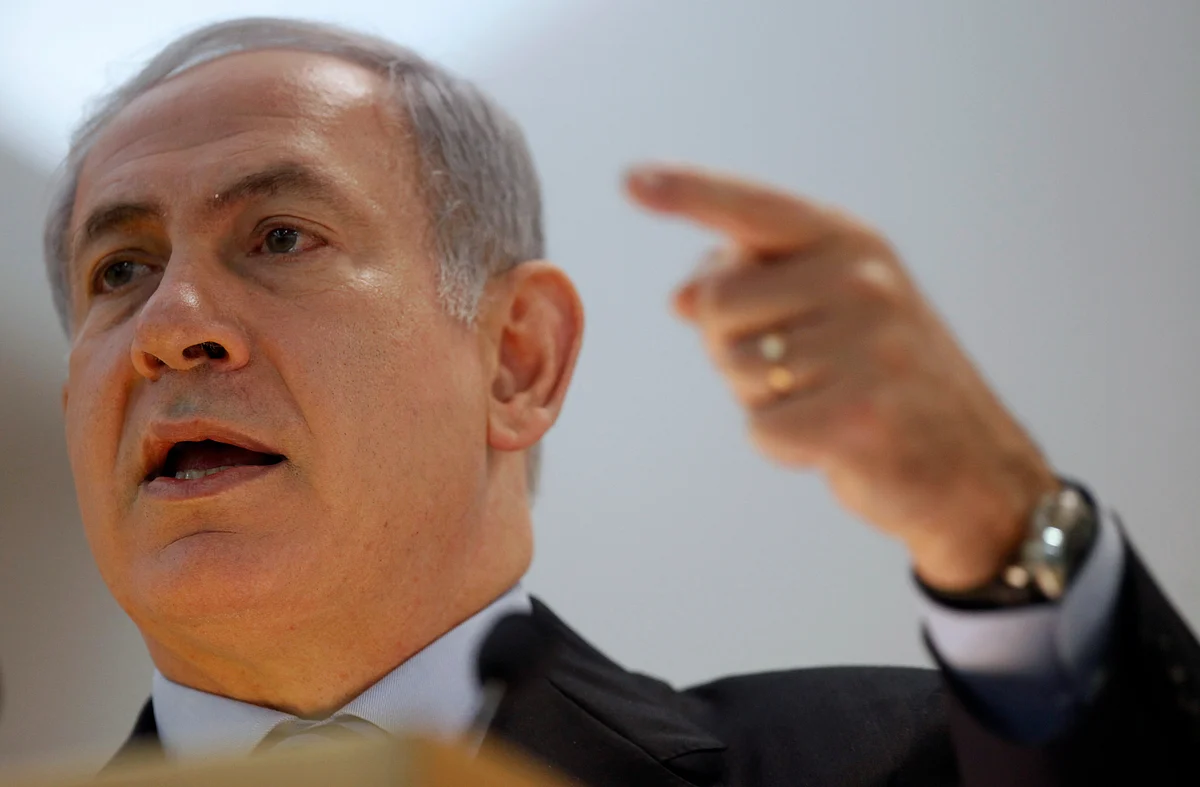 File picture of Israel’s Prime Minister Benjamin Netanyahu addressing a meeting. (Photo: Reuters)