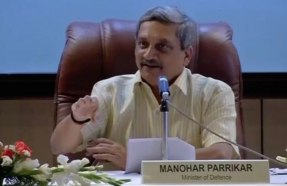 File picture of Defence Minister Manohar Parrikar (Photo: ANI)