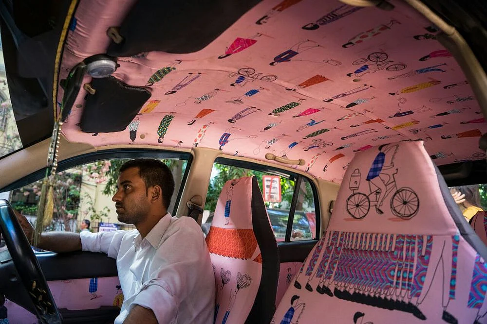 Pranita Kocharekar’s design, titled ‘You & I’. (Photo: <a href="http://www.taxifabric.org/pranitakocharekar">taxifabric.org</a>)