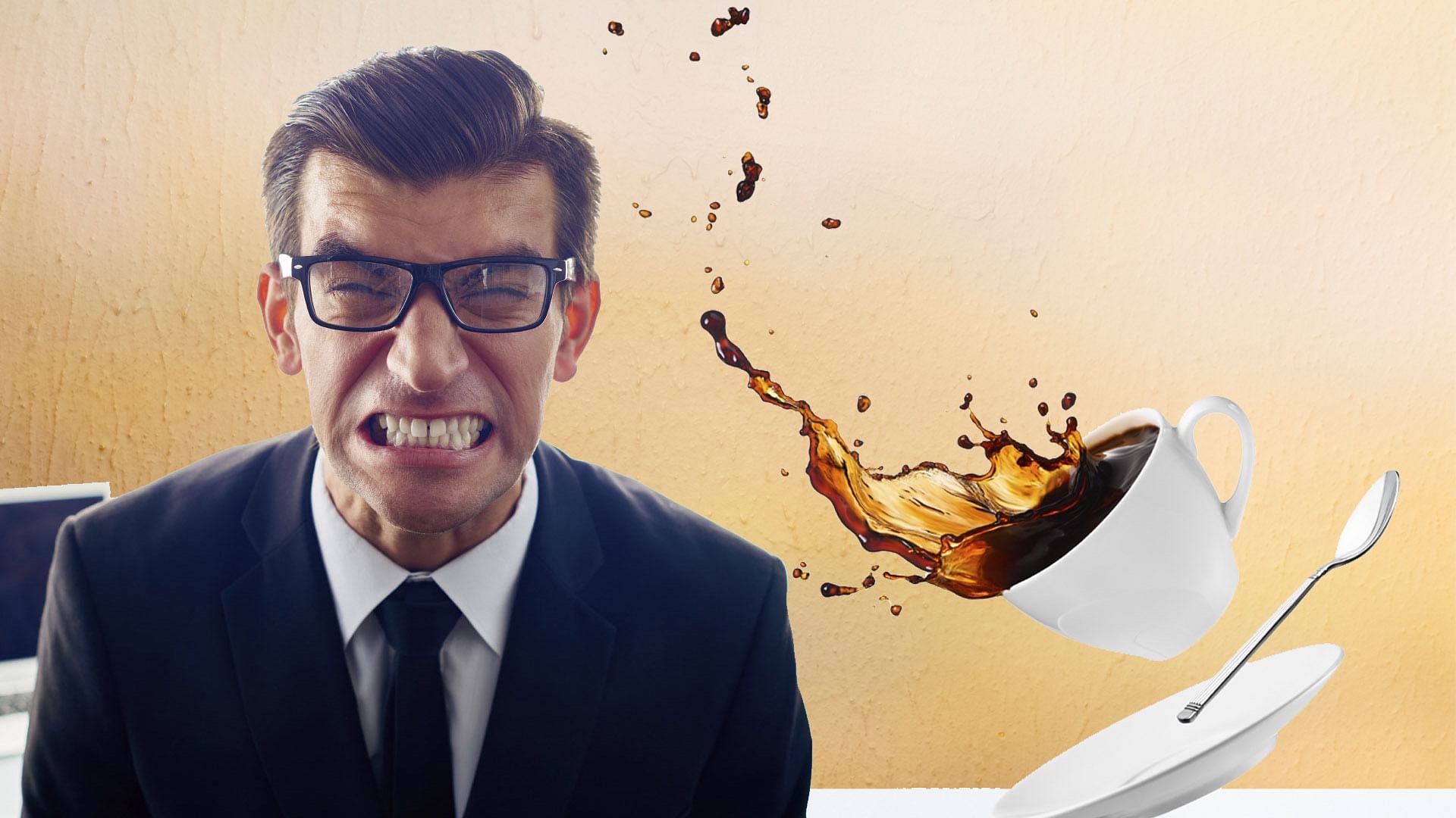 Do you know that the headache you have is because of too little or too much coffee? (Photo: iStock, Altered by <i>The Quint</i>)