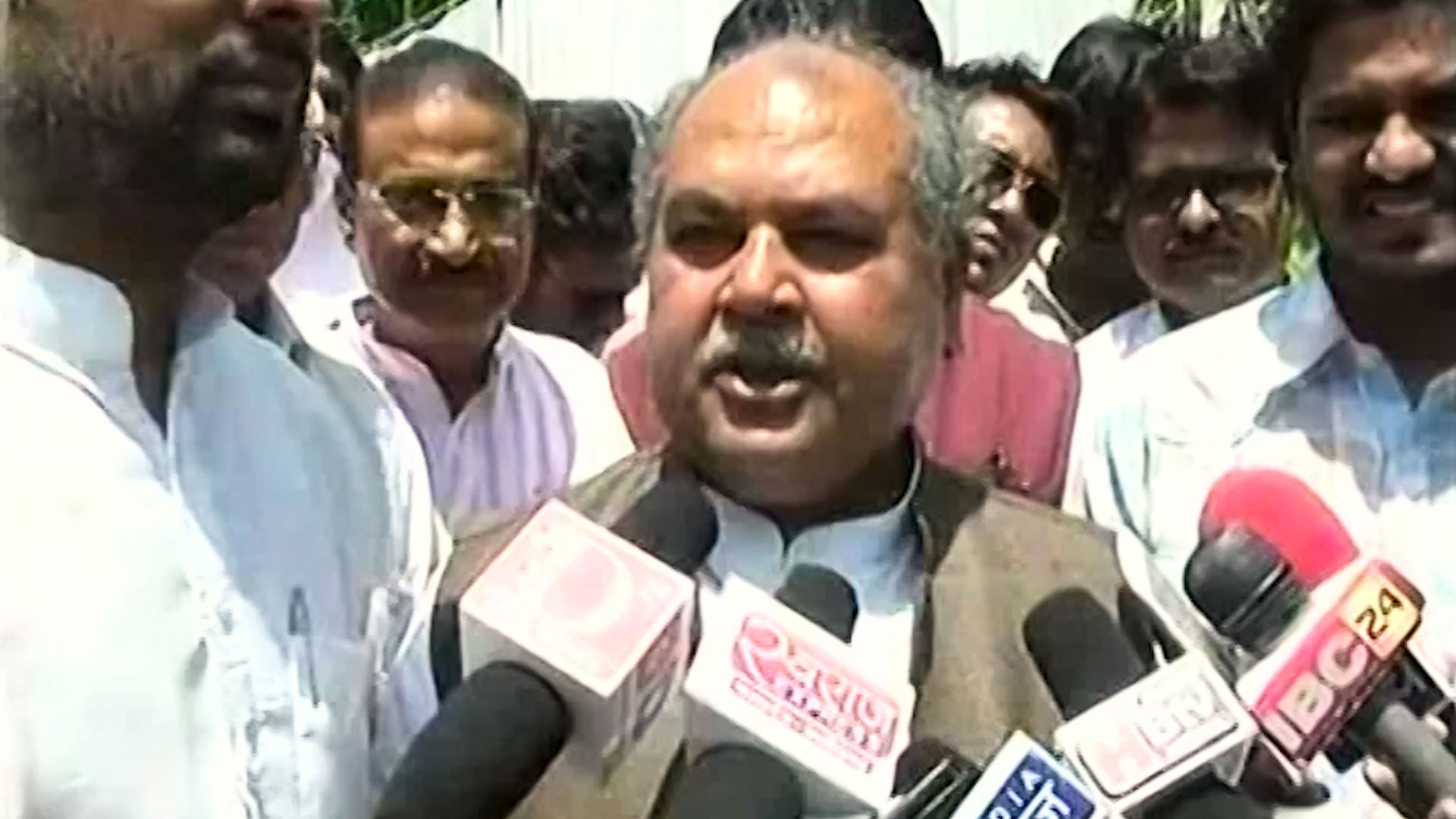 Union Minister for Steel and Mines Narendra Singh Tomar comments on ‘Achhe Din’. (Photo: ANI screengrab)