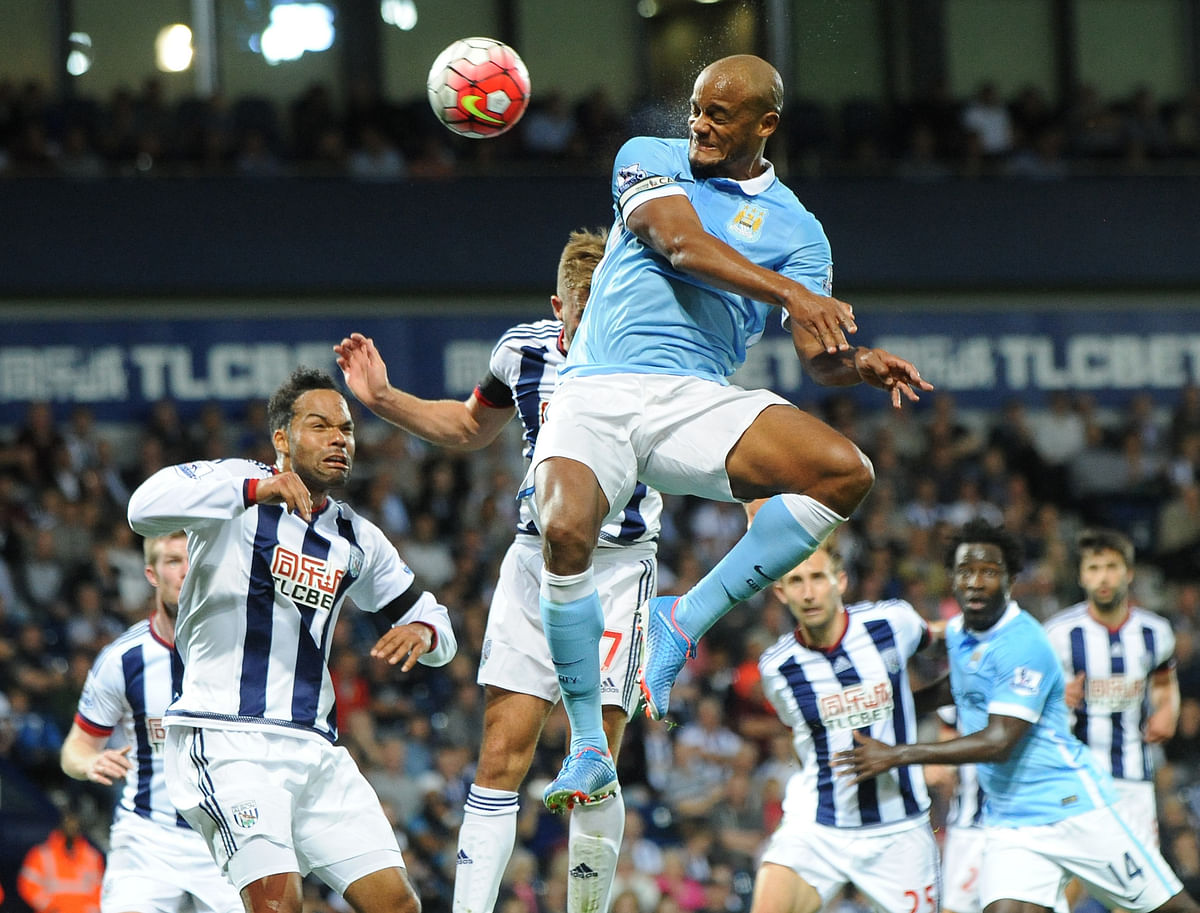 Manchester City beat West Bromwich Albion 3-0 on Monday.