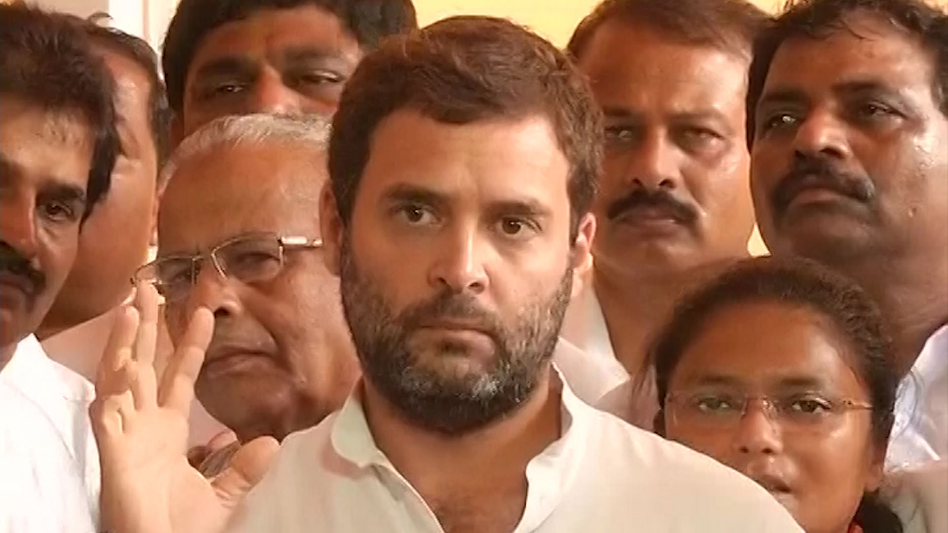 Congress Vice President&nbsp;Rahul Gandhi. (Photo: ANI screengrab)