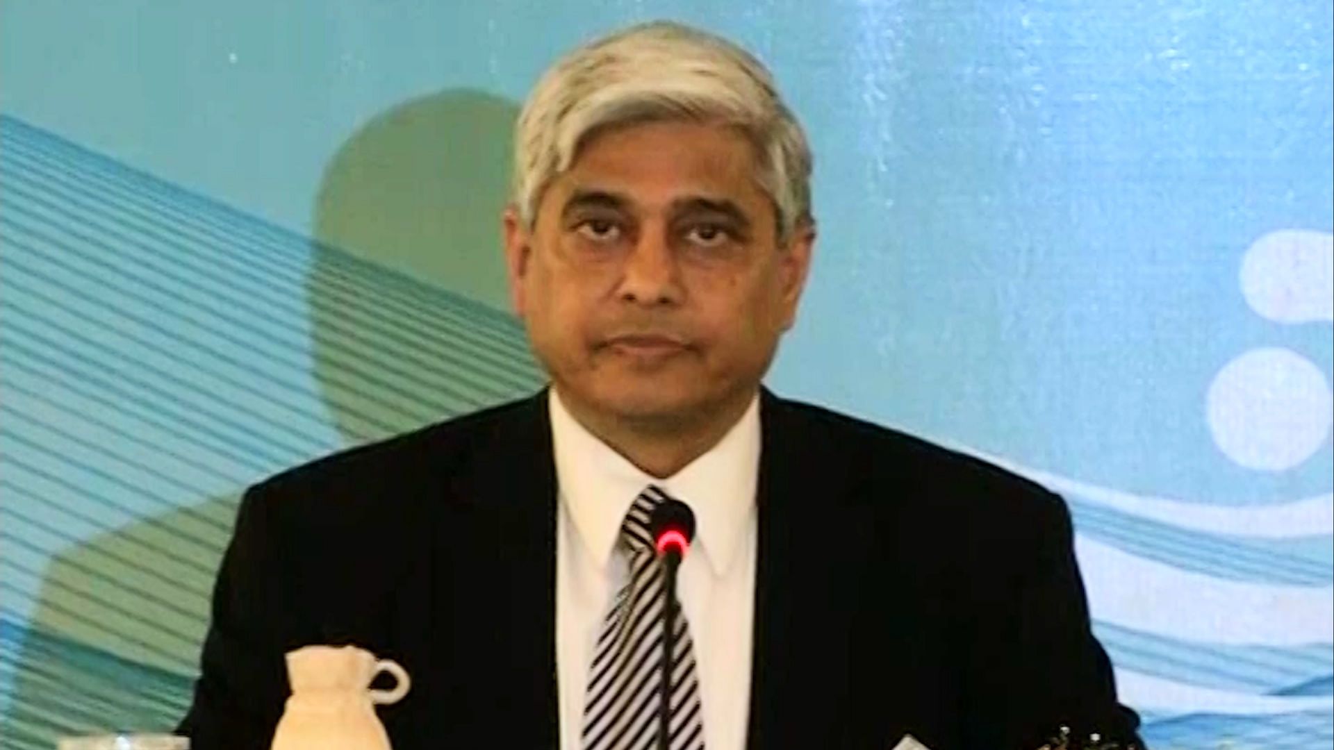 Vikas Swarup, Spokesperson for Ministry of External Affairs, addresses the issue of violence against Indians in Congo in New Delhi on 26 May, 2016. (Photo: ANI Screenshot)