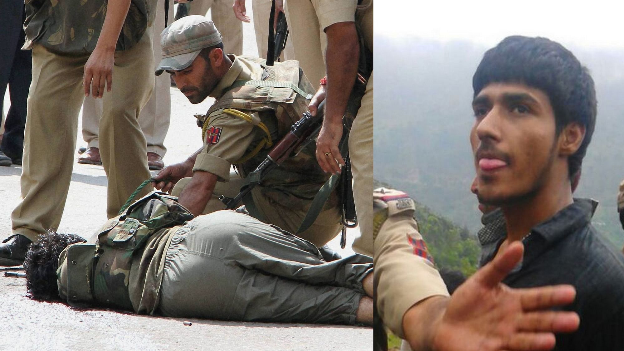 Terrorist captured from Udhampur, J&amp;K. (Photo: PTI)