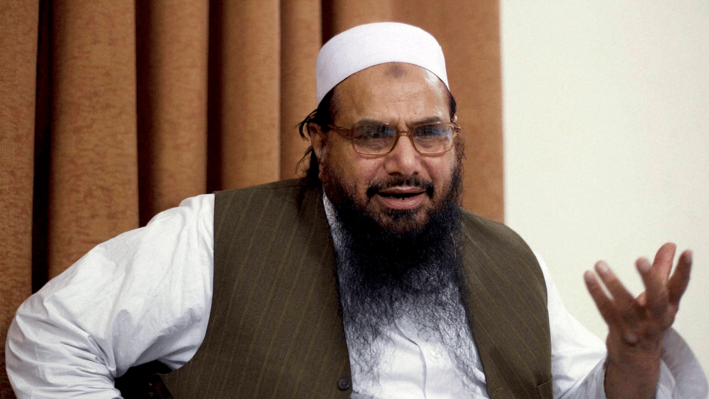 Why would the court accept his plea and ban the screening of ‘Phantom’ when the judges have no idea what the film contains? File photo of Hafiz Saeed. (Photo: PTI)
