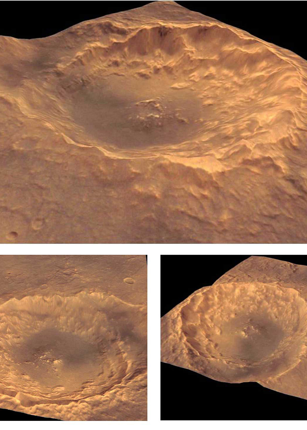 Mangalyaan has sent back some amazing pictures of the Ophir Chasma terrain on Mars.