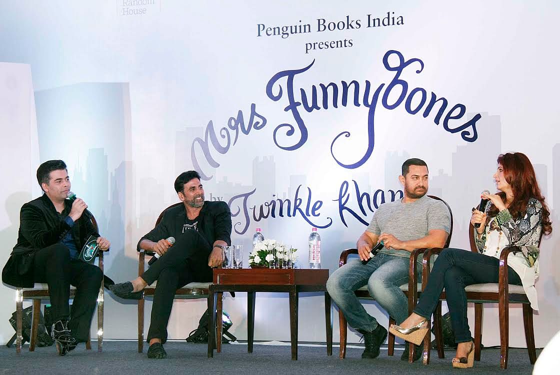 Twinkle Khanna recently launched her book Mrs Funnybones, but the launch event was as funny as her writing!