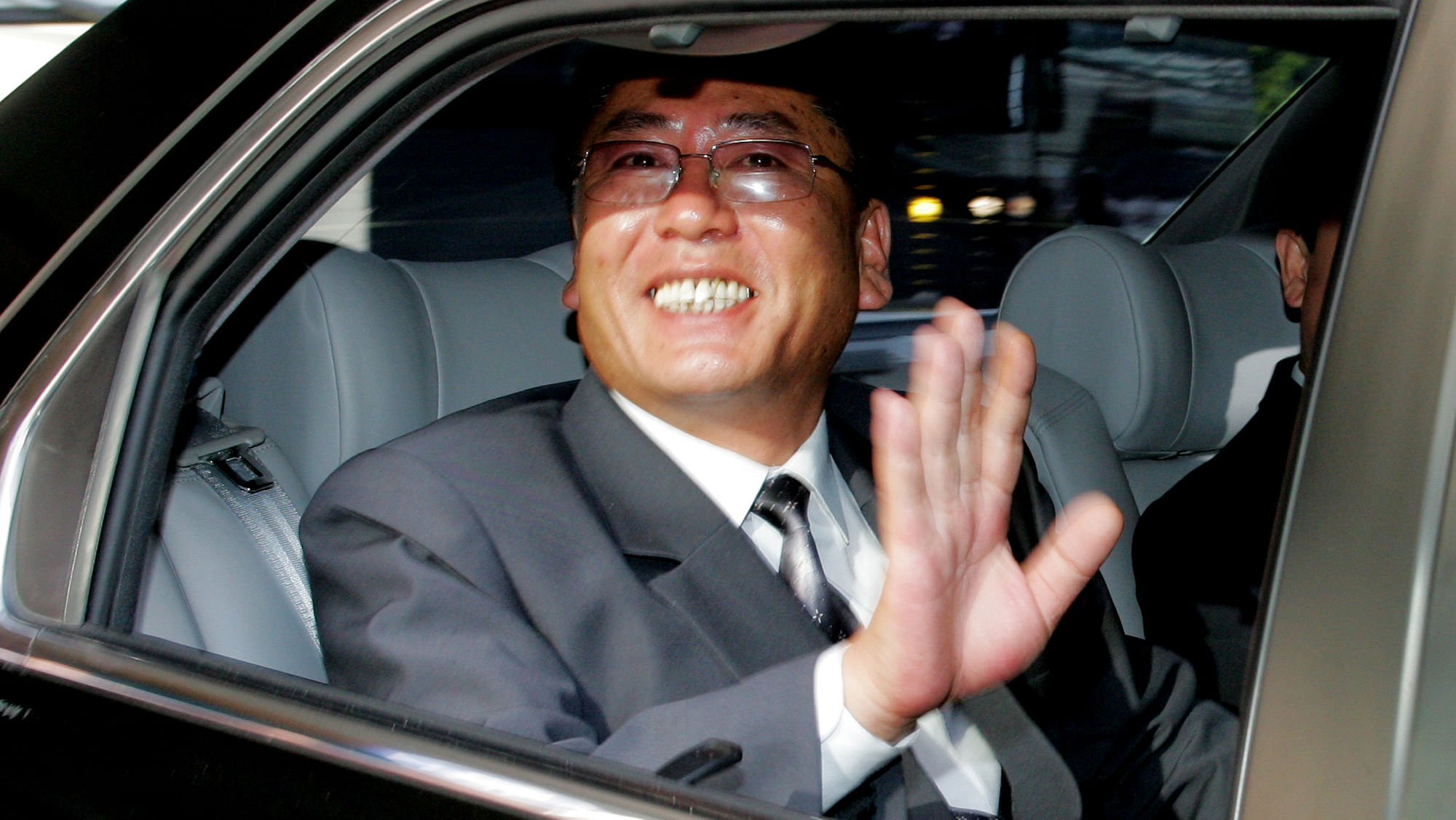 File photo of Choe Yong-gon, North Korea’s Vice Premier. He is seen waving to a South Korean delegation on returning after the inter-Korean economic talks in Seoul. (Photo: Reuters)
