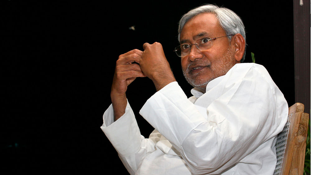Bihar’s Chief Minister Nitish Kumar speaks in an interview with Reuters (Photo: Reuters)
