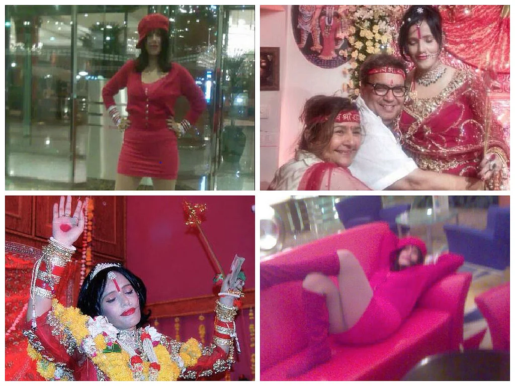 50 shades of red: Most of Radhe Maa’s transgressions remained under the radar until pictures of her in a miniskirt surfaced.