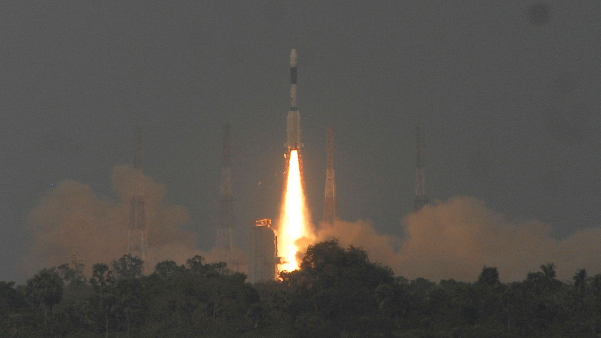 File image of Geosynchronous Satellite Launch Vehicle (GSLV-D3), blasting off carrying the communication satellite GSAT-4 from the Satish Dhawan space centre at Sriharikota in 2010. (Photo: Reuters)