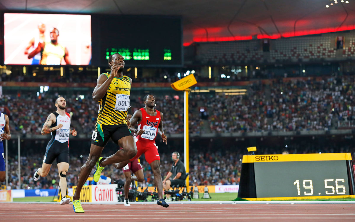 The victory gave Bolt a record-extending 10th world championship gold medal.