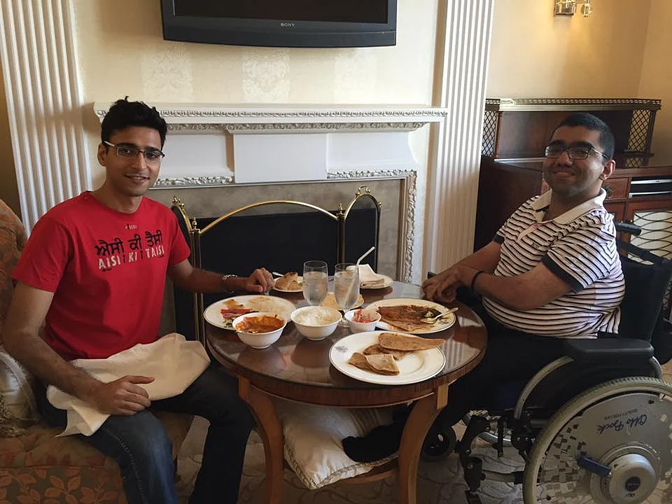 Nipun Malhotra at a New York restaurant. (Courtesy: <a href="https://www.facebook.com/nipunmalhotra87?fref=photo">Nipun’s Facebook Page</a>)