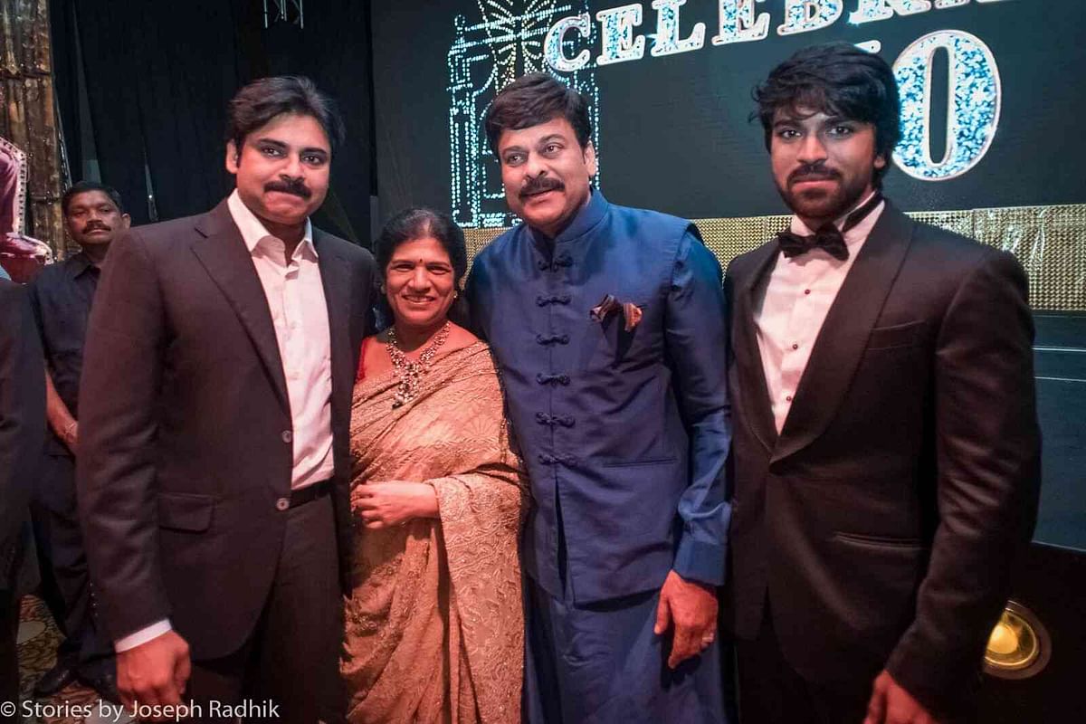 The inside pictures from Chiranjeevi’s star studded 60th birthday bash