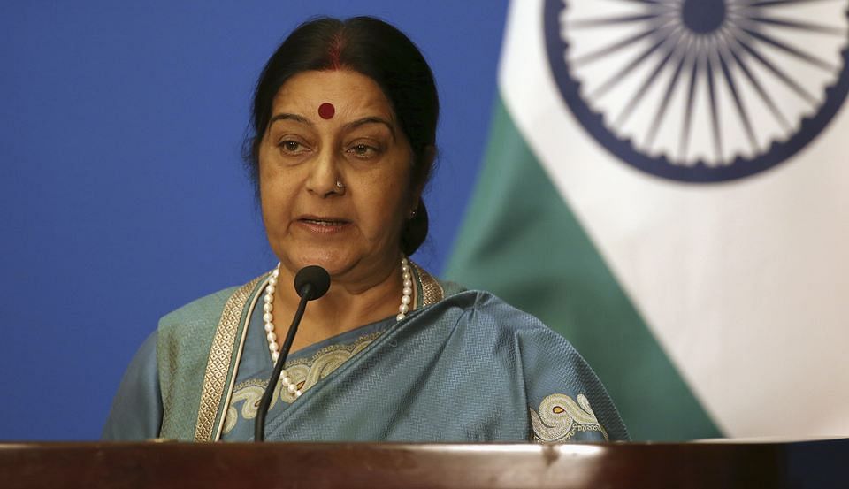 External Affairs Minister Sushma Swaraj (Photo: Reuters)&nbsp;