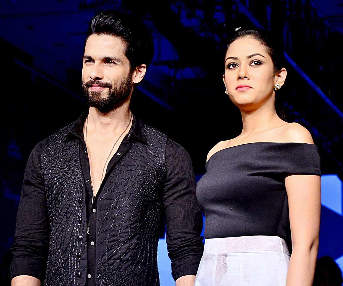 Shahid Kapoor and wife Mira posed on the ramp for friend Masaba Gupta’s collection at the LFW over the weekend 
