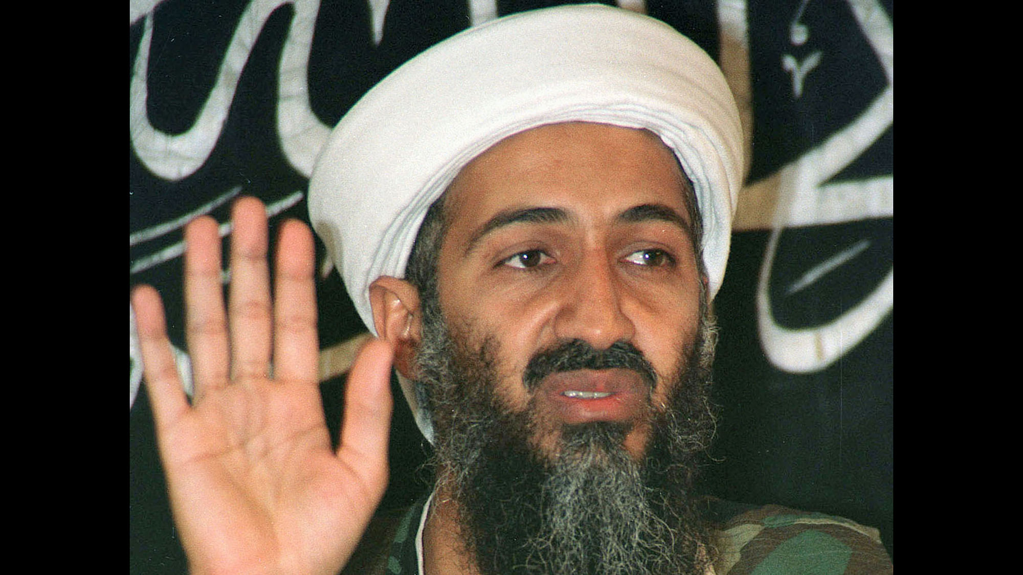 File photo of Osama bin Laden at a news conference in 1998. (Photo: Reuters)