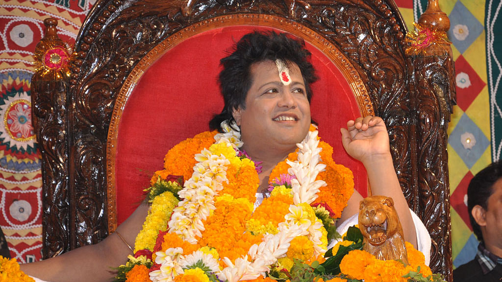 The controversial godman Sarathi Baba.&nbsp;