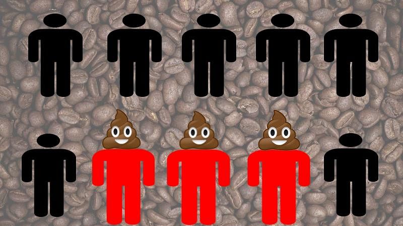 Coffee can make you poop. For more than 30% coffee drinkers, the brew has a strong laxative effect. But why?