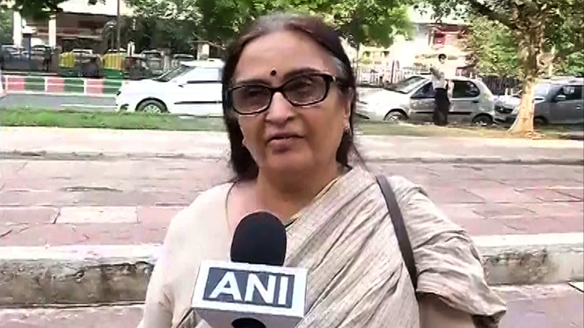 Nitish Katara’s mother Neelam expresses relief at SC verdict. (Courtesy: ANI)