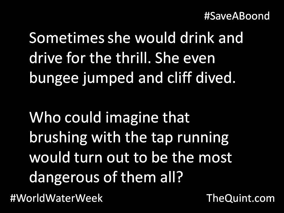 This #WorldWaterWeek, let’s talk water. Let’s conserve water. Here are some terribly tiny tales about scarce water.