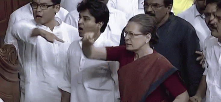 Sushma Swaraj and Sonia Gandhi share a rivalry that goes back over a decade. 