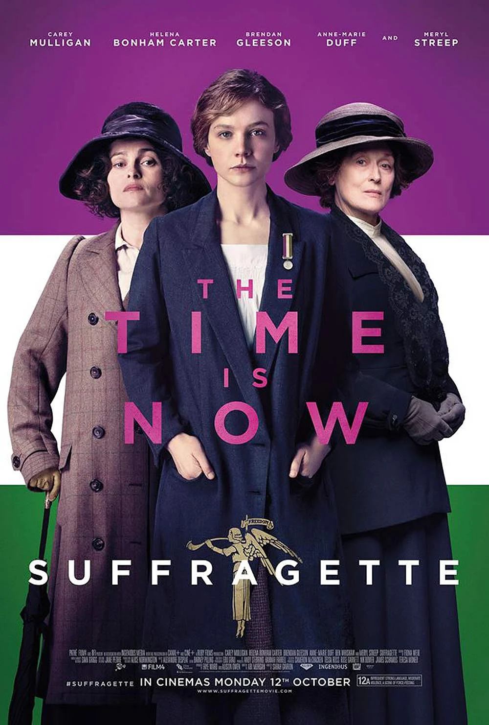 The poster of <i>Suffragette</i> (Photo: Facebook/<a href="http://https://www.facebook.com/suffragettefilm?fref=ts">Suffragette</a>)