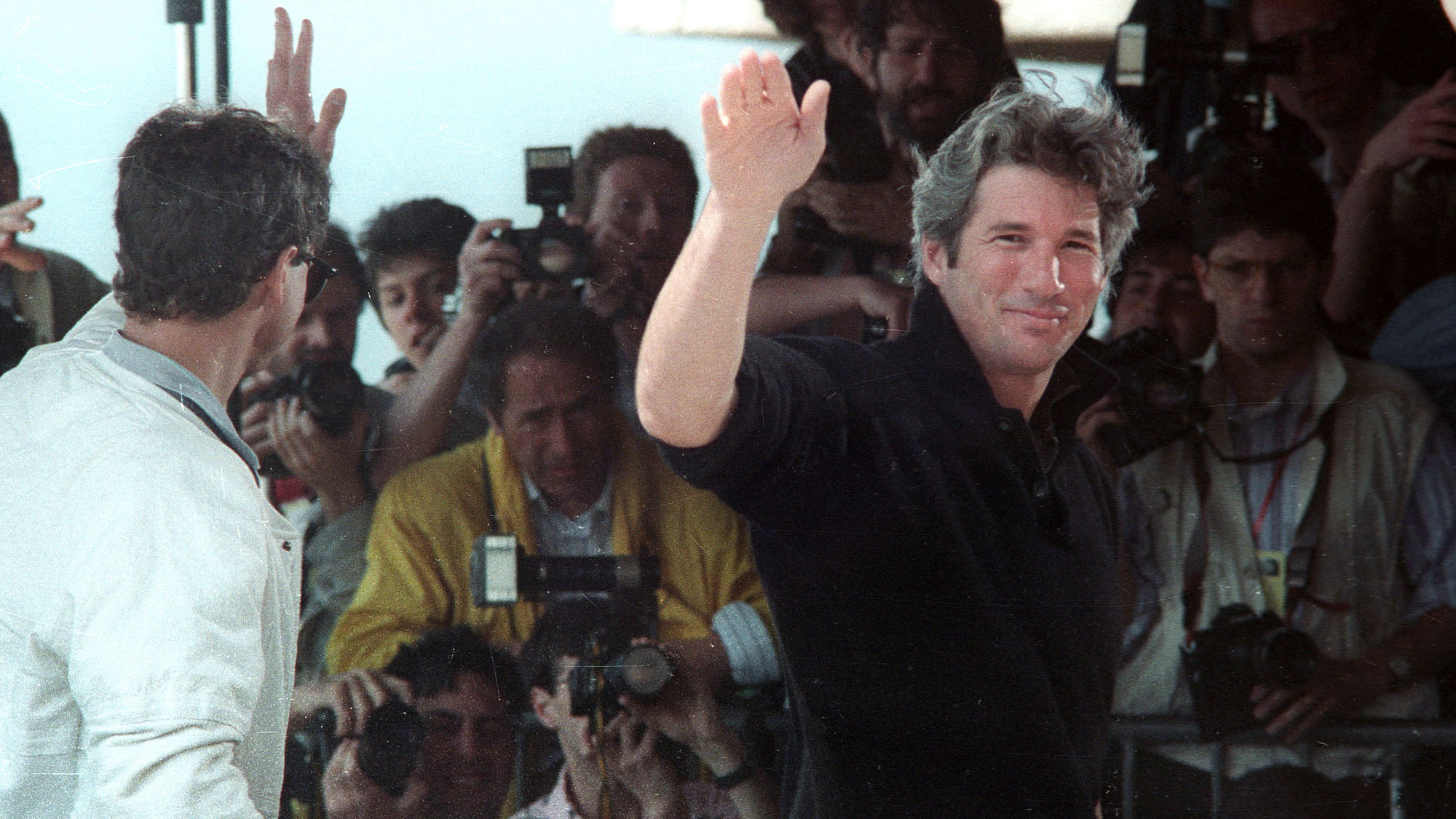Still that good-lookin’! A file photo of Richard Gere at the Cannes Film Festival in 1988.&nbsp;