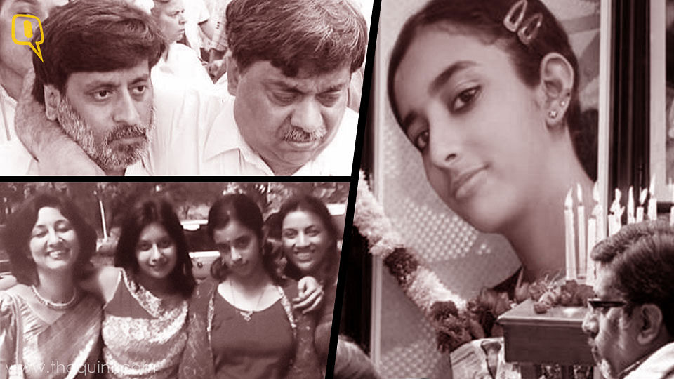 Clockwise from top left: Rajesh and Dinesh Talwar; Rajesh at the memorial service for Aarushi; the Talwars in happier times (Photo: Vandana Talwar).